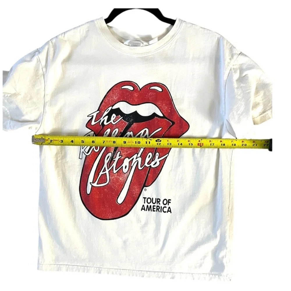 H&M T-Shirt, Women’s Small, White & Red - Picture 6 of 7
